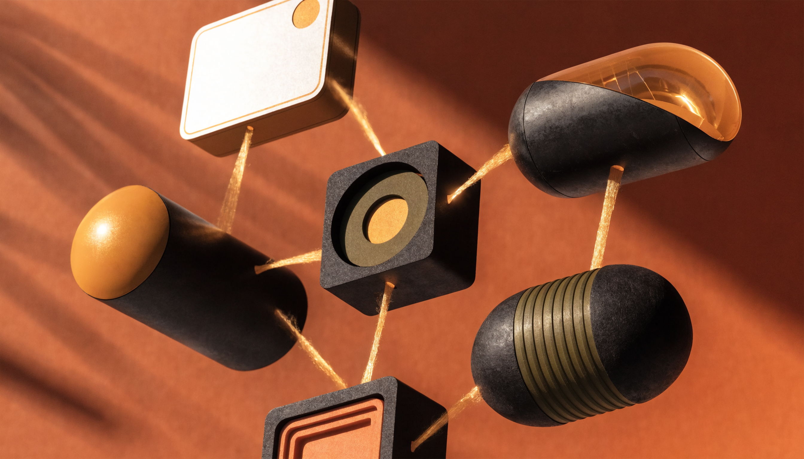 Modular building blocks representing Opvello's configurable platform